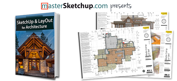 sketchup layout scrapbook architectural